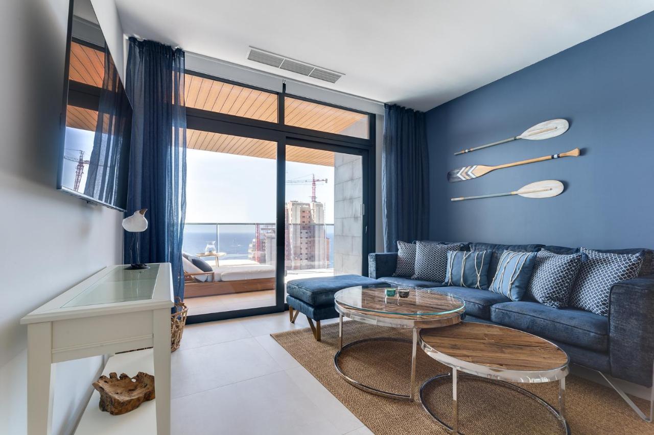 Ferienwohnung SUNSET WAVES Benidorm Sea View Exterior foto