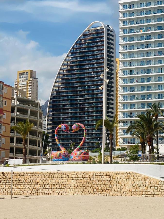 Ferienwohnung SUNSET WAVES Benidorm Sea View Exterior foto